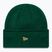 Téli sapka New Era Metal Pin Wide Cuff Knit Beanie dark green