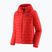 Női pehelydzseki Patagonia Down Sweater Hoody sizzle red