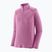 Női Patagonia Cap Thermal Weight Weight Zip Neck pulóver élénk lila