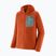 Férfi trekking pulóver Patagonia R1 Air Full Zip Hoody coal orange