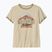 Női póló Patagonia Great Waves Ringer Tee undyed natural