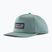 Baseballsapka Patagonia Boardshort Label Funfarer Cap blue sage