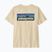 Férfi póló Patagonia P-6 Logo undyed natural