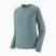 Női Termoaktiv pulóver Patagonia Capilene Lightweight Crew blue sage