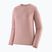 Női Termoaktiv pulóver Patagonia Capilene Lightweight Crew fuzzy mauve