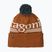 Téli sapka Patagonia Powder Town hut tripper logo: cinnamon brown