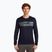 Férfi hőaktív pulóver icebreaker Merino 200 Oasis Crewe Elevation Line midnight navy