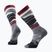 Sízokni Ski Full Cushion Midnight Ski Pattern OTC medium gray