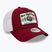 New Era NE Vintage Trucker baseball sapka sötét piros