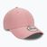 New Era Flawless 9Forty New York Yankees sötét rózsaszín baseball sapka