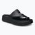 Női Crocs Getaway Platform Toe Loop flip flop fekete