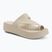 Női flip-flop papucsok Crocs Getaway Platform Toe Loop sandstone