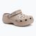 Női papucsok Crocs Classic Platform Clog taupe