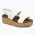 Női Crocs Brooklyn Cork Low Wedge kréta szandálok