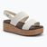 Női Crocs Brooklyn Cork Low Wedge kréta szandálok