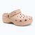 Női papucs Crocs Classic Platform Clog pink caramel