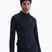 Női futó hosszú ujjú Nike Tempo Swoosh Run Dri-Fit 1/4-Zip black/white