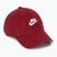 Baseballsapka Nike Club Unstructured Futura Wash team crimson/white