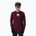 Férfi kerékpáros hosszú ujjú póló Fox Racing Ranger Fox Head LS dark maroon