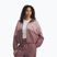 Női dzseki Under Armour Rival Woven Hoody maroon mist tourmaline pink/maroon mist