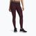 Női edzőleggings Under Armour ColdGear Textured dark maroon/fuchsia dusk/white