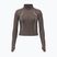 Női edzőpulóver Under Armour Meridian Contour Full Zip peppercorn/white/peppercorn