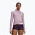 Női futópulóver Under Armour Velociti Half Zip mauve pink/reflective