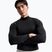 Férfi edző hosszú ujjú póló Under Armour Coldgear Elite Comp Mock ultimate black/ultimate black/reflective