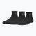 Női zokni Under Armour Vanish 3 Pack ultimate black/ultimate black/castlerock