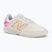 Futballcipő New Balance Furon Pro V8 IN pink heat/sea salt/gold metallic