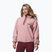 Női polár pulóver Columbia Helvetia II Cropped Half Snap Fleece eraser pink/fig/rich wine