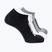 Zokni Salomon Everyday Lite Low 3 pairs black/white/frost gray