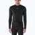Férfi futó hosszú ujjú póló Salomon Sense Merino Tee LS deep black
