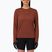 Női hosszú ujjú póló futáshoz Salomon Shakeout Core LS Tee burnt umber