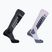 Sízokni Salomon S/Access 2-Pack anthracite/sweet lavender