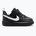 Gyermekcipő Nike Court Borough Low Recraft black/black/white