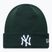 New Era League Essential New York Yankees téli sapka sötétzöld/fehér