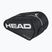 Padel táska HEAD Tour Padel Bag L 40 l black