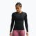 Női edző hosszú ujjú póló Nike One Fitted black/white
