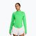 Női hosszú ujjú póló futáshoz Nike Tempo Swoosh Run Dri-Fit 1/4-Zip illusion green/white