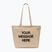 Táska Nike Heritage "Your Message Here" Tote 22 l oatmeal/safety orange/safety orange