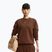 Női pulóver Nike Studio Fleece cacao wow/sail