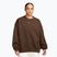 Női pulóver Nike Studio Fleece Medium Weight cacao wow/sail