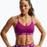 Női melltartó edzésre Nike Dri-Fit Indy Light Support true berry