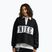 Női pulóver Nike Studio Fleece Medium Weight total black/sail/sail