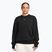 Női pulóver Nike Studio Fleece Lightweight total black/sail