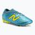 Gyermek focicipők New Balance Tekela Team V5 FG metallic blue/alkaline green