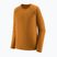 Férfi Termoaktiv pulóver Patagonia Capilene Midweight Crew cinnamon brown
