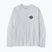 Férfi hosszú ujjú póló Patagonia Great Waves Responsibili-Tee LS fiber white