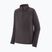 Férfi Termoaktiv pulóver Patagonia Capilene Midweight Zip Neck ink black